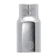 Milwaukee Nasadki 1/2 Drive Nasadki 1/2 Drive Metryczne Standardowe - 10 mm 4932480008