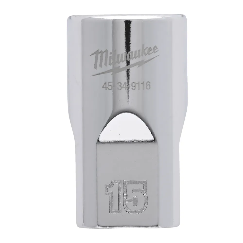 Milwaukee Nasadki 1/2 Drive Nasadki 1/2 Drive Metryczne Standardowe - 15 mm 4932480013