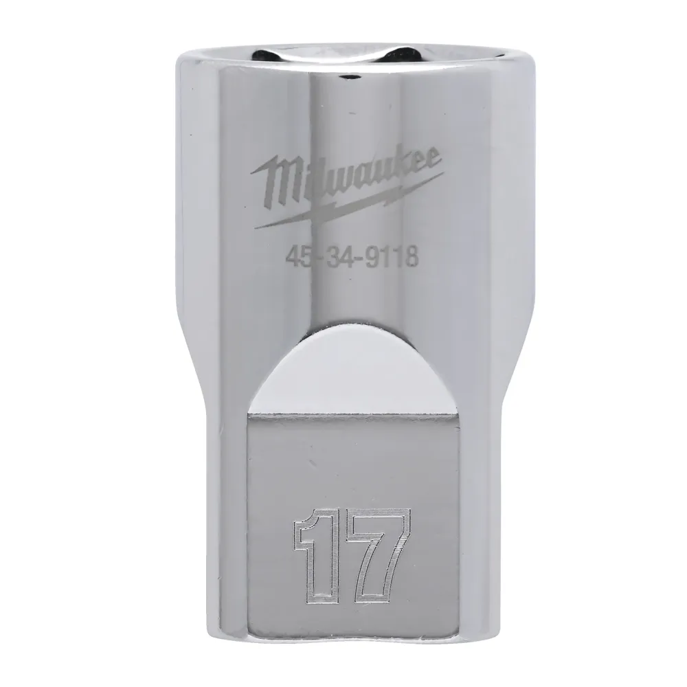 Milwaukee Nasadki 1/2 Drive Nasadki 1/2 Drive Metryczne Standardowe - 17 mm 4932480015