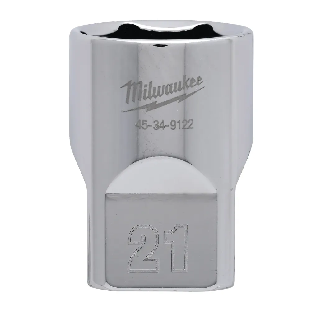 Milwaukee Nasadki 1/2 Drive Nasadki 1/2 Drive Metryczne Standardowe - 21 mm 4932480019