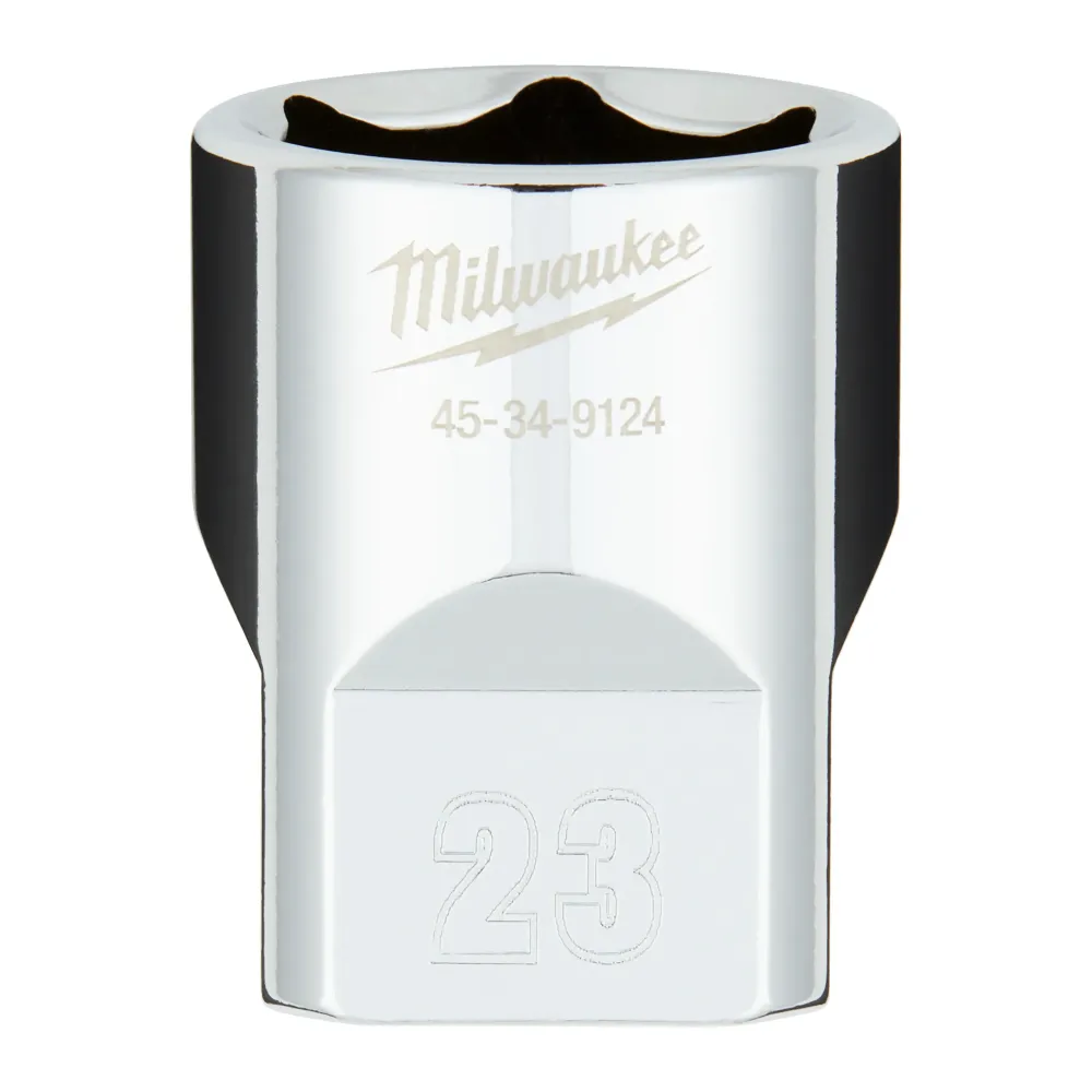 Milwaukee Nasadki 1/2 Drive Nasadki 1/2 Drive Metryczne Standardowe - 23 mm 4932480021