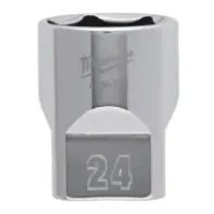 Milwaukee Nasadki 1/2 Drive Nasadki 1/2 Drive Metryczne Standardowe - 24 mm 4932480022