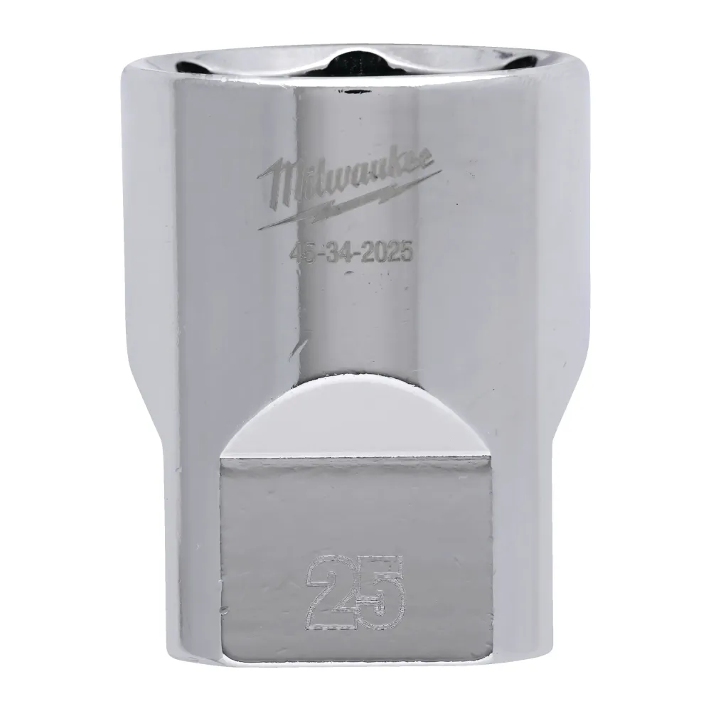 Milwaukee Nasadki 1/2 Drive Nasadki 1/2 Drive Metryczne Standardowe - 25 mm 4932480023