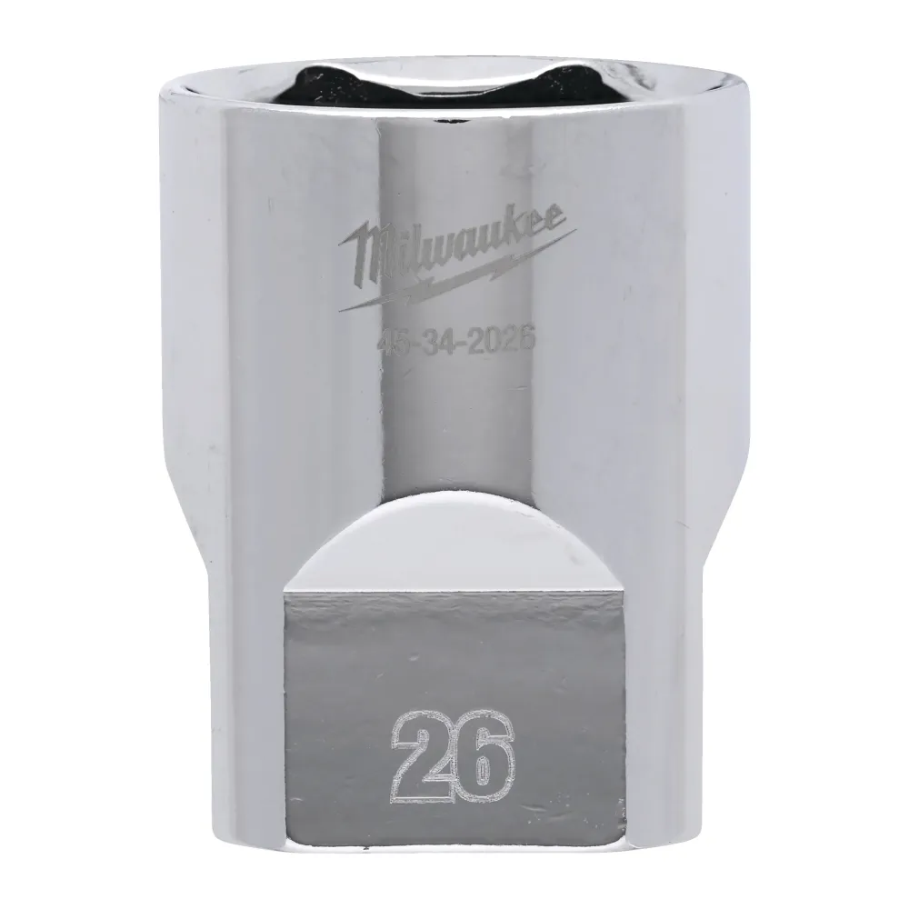 Milwaukee Nasadki 1/2 Drive Nasadki 1/2 Drive Metryczne Standardowe - 26 mm 4932480024