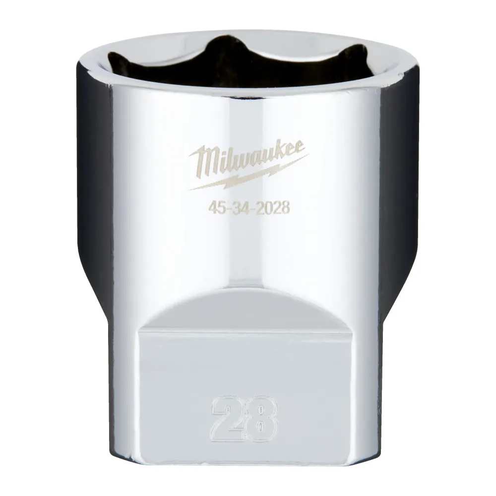 Milwaukee Nasadki 1/2 Drive Nasadki 1/2 Drive Metryczne Standardowe - 28 mm 4932480026