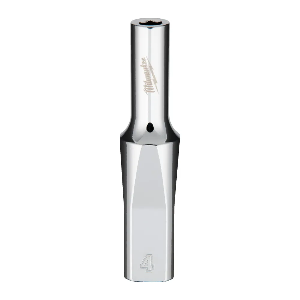 Milwaukee Nasadki 1/4 Drive Nasadka 1/4 Drive - metryczna, głęboka - 4 mm 4932479994