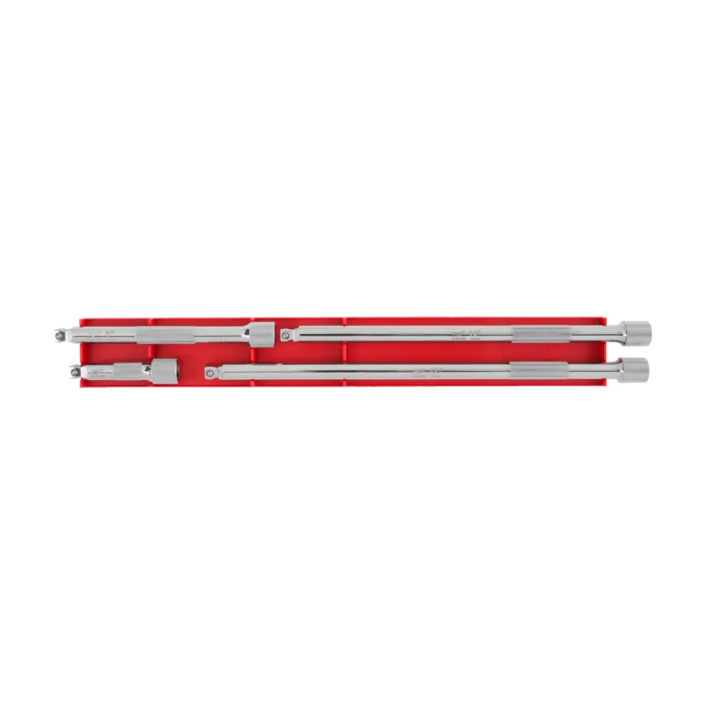 Milwaukee Zestaw przedłużek do napędu 1/4" Wobble Zestaw przedłużek do napędu 1/4" Wobble - 4 szt. 4932480640