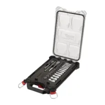 Milwaukee Zestaw grzechotek i nasadek 1/4" metryczny 28 szt. Zestaw grzechotek i nasadek PACKOUT 4932478812