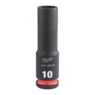 Milwaukee Nasadki udarowe SHOCKWAVE™ IMPACT DUTY 10 mm nasadka udarowa głęboka 3/8" - 1 szt. 4932480284