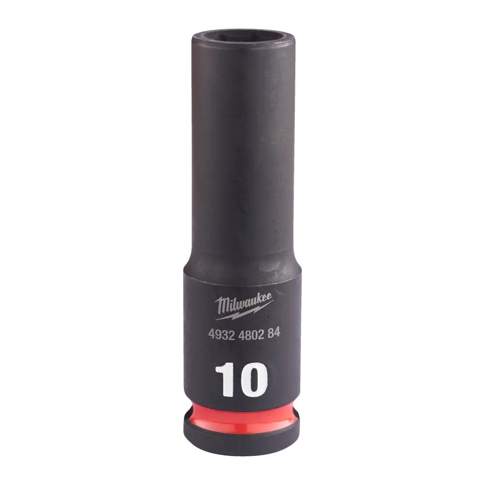 Milwaukee Nasadki udarowe SHOCKWAVE™ IMPACT DUTY 10 mm nasadka udarowa głęboka 3/8" - 1 szt. 4932480284