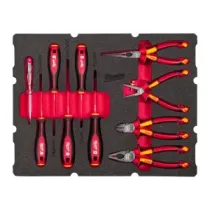 Milwaukee Zestaw wkładek piankowych dla elektryków z izolacją Packout Drawer 10 szt.  4932493637
