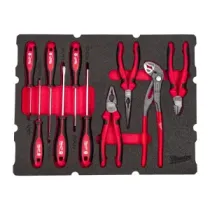 Milwaukee Zestaw wkrętaków i szczypiec do szuflad Packout Drawer Foam Insert Set 10 szt. 4932493638