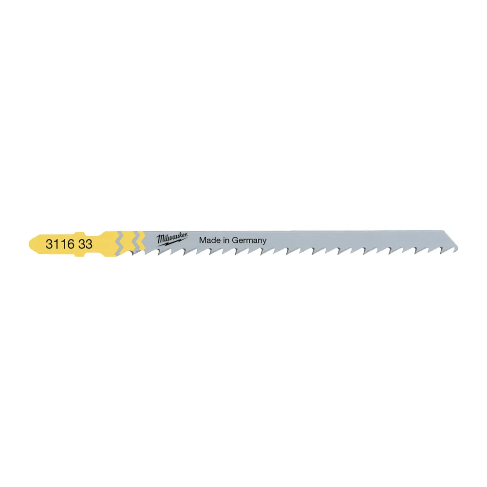 Milwaukee Wood: Brzeszczoty do szybkiego cięcia 105 x 4 mm T 344 D - 5 szt. 4932311633