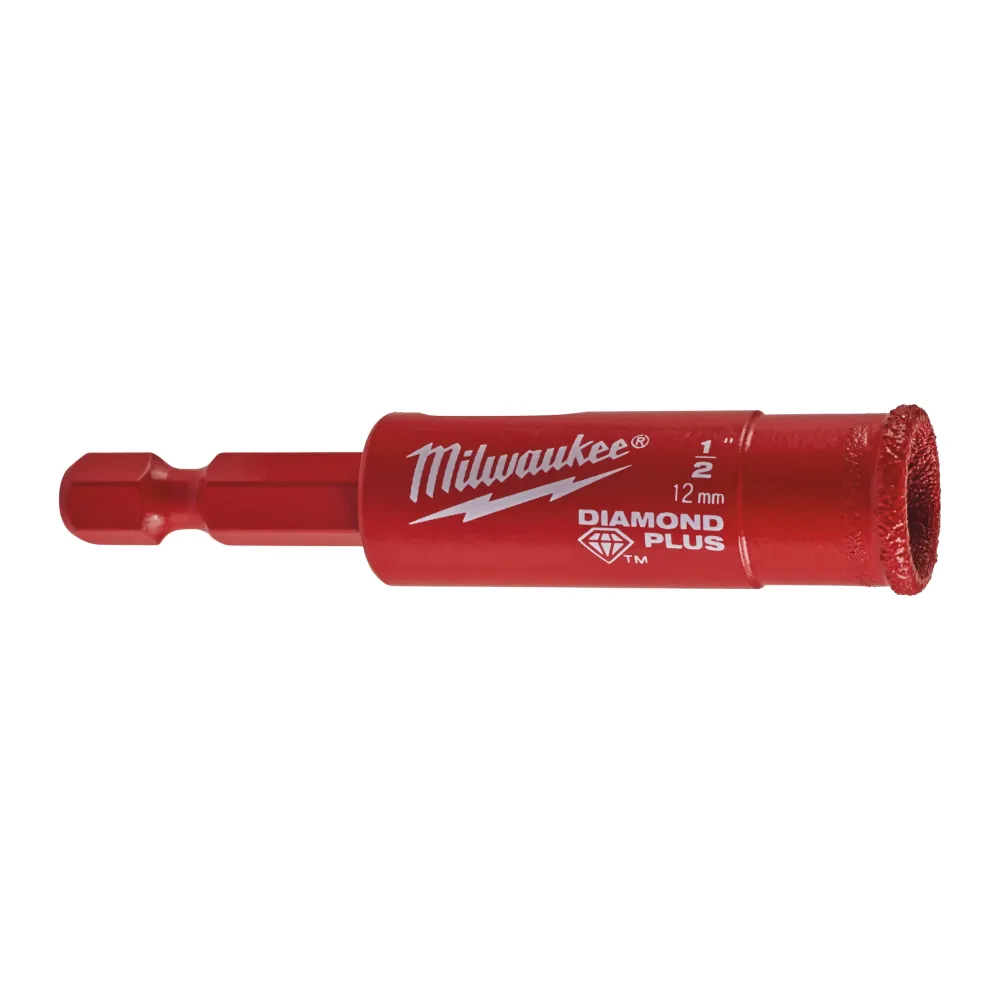 Milwaukee Wiertła na mokro Diamond Max 12 mm ¼" Hex 49560511