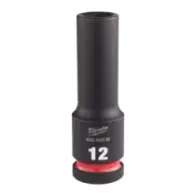 Milwaukee Nasadki udarowe SHOCKWAVE™ IMPACT DUTY 12 mm nasadka udarowa głęboka 1/2" - 1 szt. 4932480330