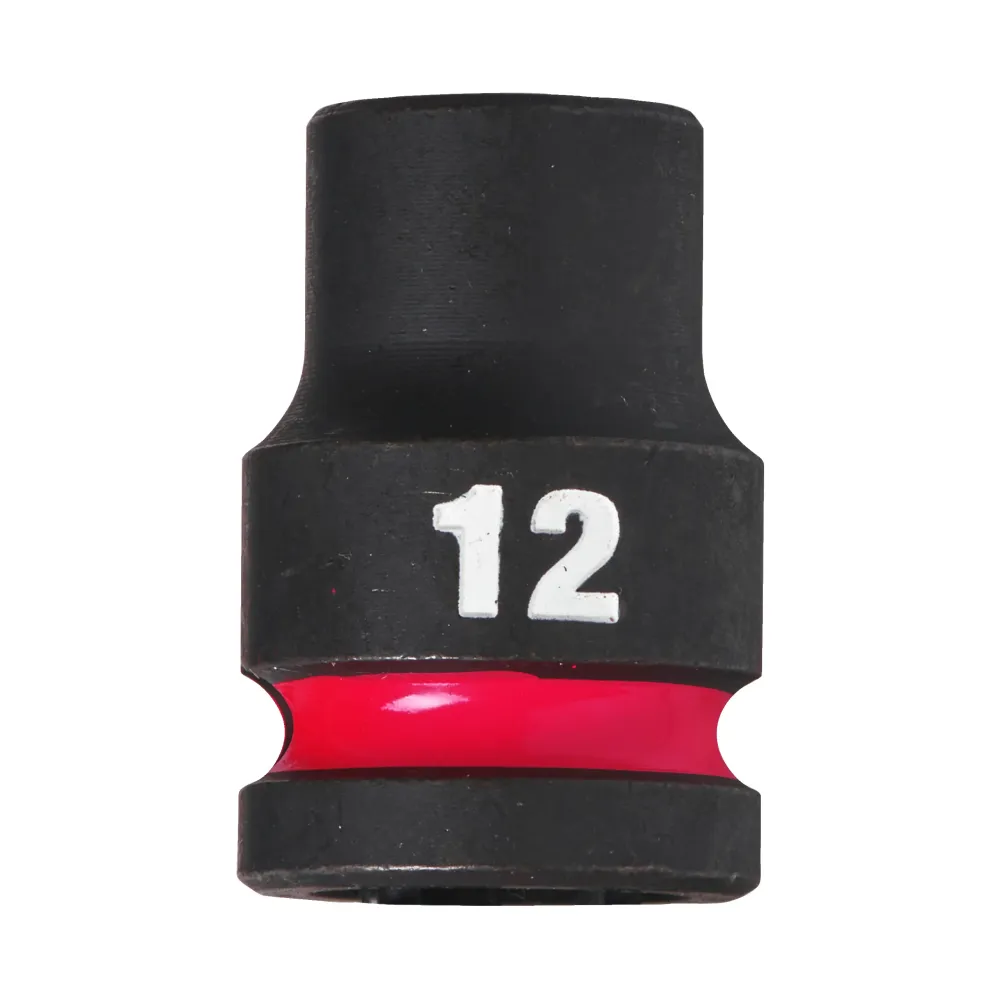 Milwaukee Nasadki udarowe SHOCKWAVE™ IMPACT DUTY 12 mm nasadka udarowa 1/2" STD - 1 szt. 4932480306