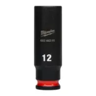 Milwaukee Nasadki udarowe SHOCKWAVE™ IMPACT DUTY 12 mm nasadka udarowa głęboka 1/4" - 1 szt. 4932480261