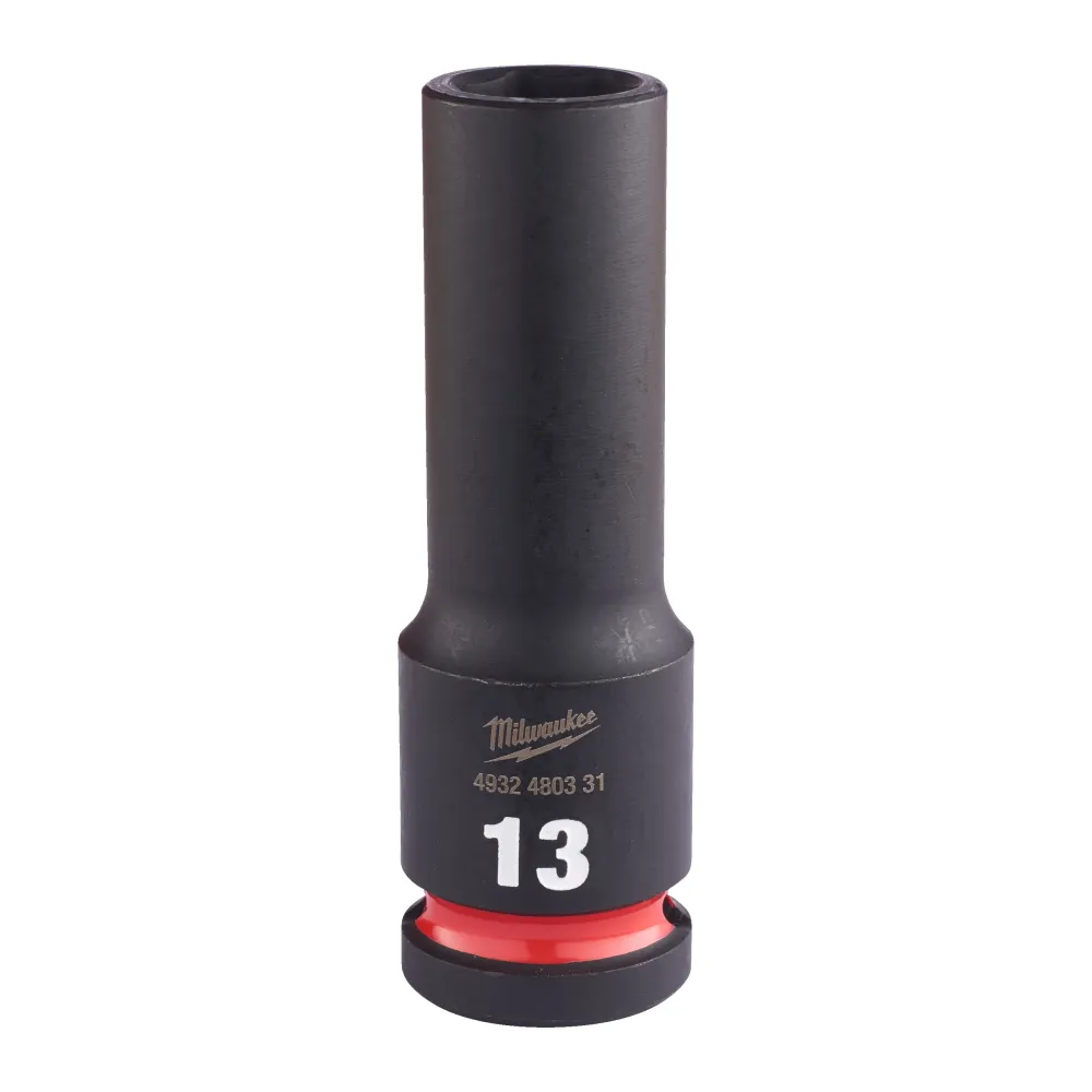 Milwaukee Nasadki udarowe SHOCKWAVE™ IMPACT DUTY 13 mm nasadka udarowa głęboka 1/2" - 1 szt. 4932480331