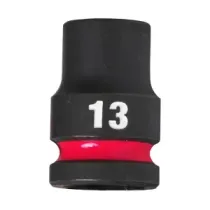 Milwaukee Nasadki udarowe SHOCKWAVE™ IMPACT DUTY 13 mm nasadka udarowa 1/2" STD - 1 szt. 4932480307