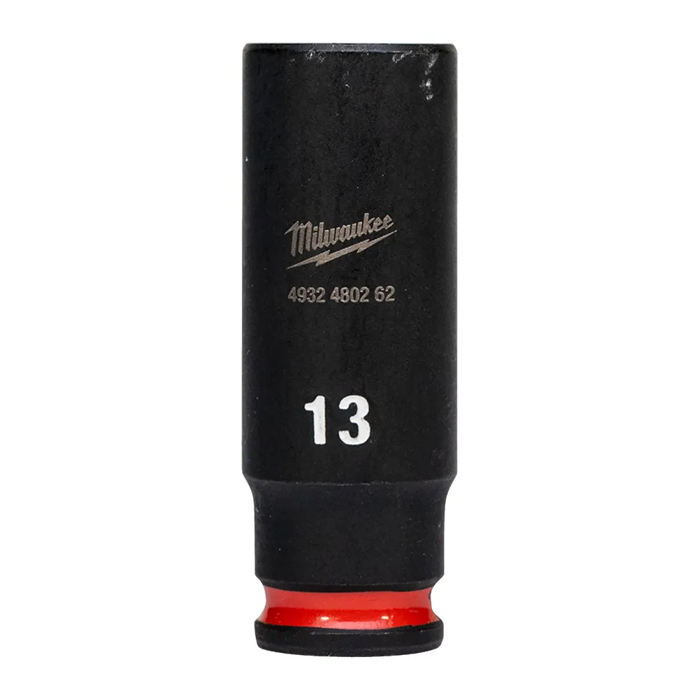 Milwaukee Nasadki udarowe SHOCKWAVE™ IMPACT DUTY 13 mm nasadka udarowa głęboka 1/4" - 1 szt. 4932480262