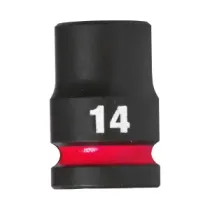 Milwaukee Nasadki udarowe SHOCKWAVE™ IMPACT DUTY 14 mm nasadka udarowa 1/2" STD - 1 szt. 4932480308