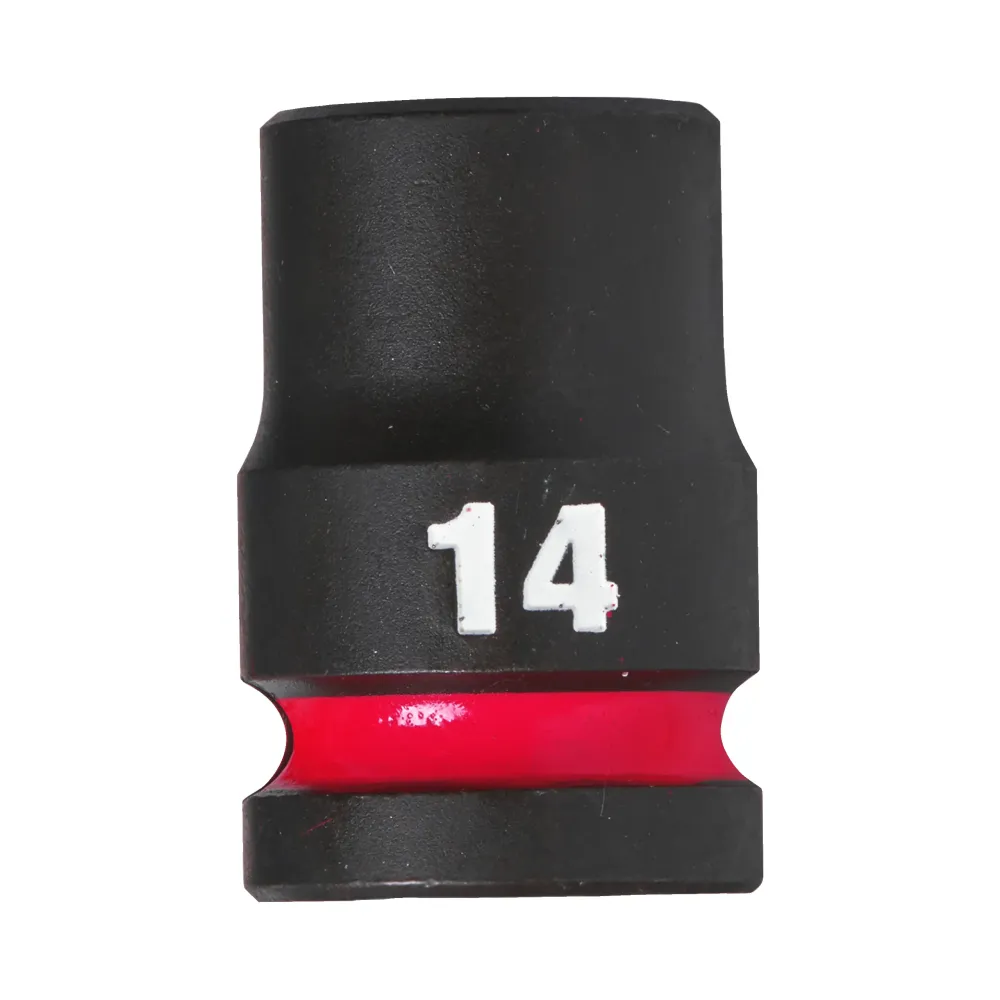 Milwaukee Nasadki udarowe SHOCKWAVE™ IMPACT DUTY 14 mm nasadka udarowa 1/2" STD - 1 szt. 4932480308