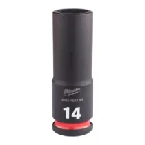Milwaukee Nasadki udarowe SHOCKWAVE™ IMPACT DUTY 14 mm nasadka udarowa głęboka 3/8" - 1 szt. 4932480288