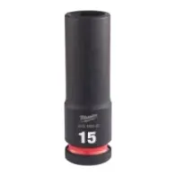 Milwaukee Nasadki udarowe SHOCKWAVE™ IMPACT DUTY 15 mm nasadka udarowa głęboka 1/2" - 1 szt. 4932480333