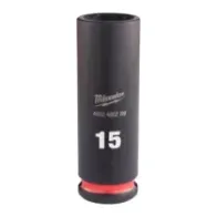 Milwaukee Nasadki udarowe SHOCKWAVE™ IMPACT DUTY 15 mm nasadka udarowa głęboka 3/8" - 1 szt. 4932480289