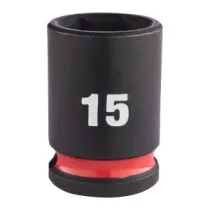 Milwaukee Nasadki udarowe SHOCKWAVE™ IMPACT DUTY 15 mm nasadka udarowa 3/8" STD - 1 szt. 4932480272