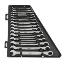 Milwaukee Zestaw kluczy płasko-oczkowych z grzechotką Maxbite Metric - 1 szt. 4932464994