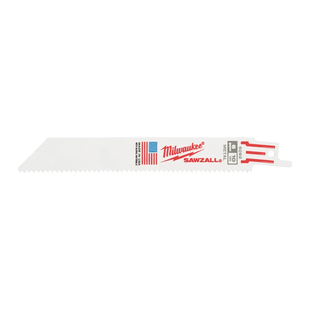 Milwaukee uniwersalne ostrza (drewno / metal / plastik) 150 mm x 10 zębów na cal - 5 szt. 48475092