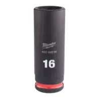 Milwaukee Nasadki udarowe SHOCKWAVE™ IMPACT DUTY 16 mm nasadka udarowa głęboka 3/8" - 1 szt. 4932480290