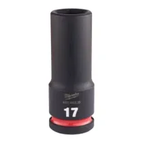 Milwaukee SHOCKWAVE™ IMPACT DUTY NASADKI UDAROWE 17 mm 1/2" nasadka udarowa głęboka - 1 szt. 4932480335
