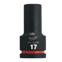 Milwaukee Nasadki udarowe SHOCKWAVE™ IMPACT DUTY 17 mm nasadka udarowa głęboka 3/4" - 1 szt. 4932480378