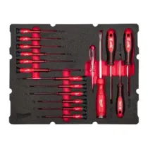 Milwaukee Packout Drawer Precyzyjny śrubokręt z wkładką piankową 4932493644