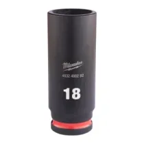 Milwaukee Nasadki udarowe SHOCKWAVE™ IMPACT DUTY 18 mm nasadka udarowa głęboka 3/8" - 1 szt. 4932480292