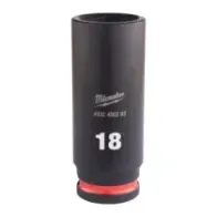 Milwaukee Nasadki udarowe SHOCKWAVE™ IMPACT DUTY 18 mm nasadka udarowa głęboka 3/8" - 1 szt. 4932480292