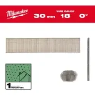Milwaukee Gwoździe Brad 18G II 18G / 30 mm / RC / G / SC1 - 5,000 szt. 4932492552