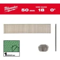 Milwaukee Gwoździe Brad 18G II 18G / 50 mm / RC / G / SC1 - 5,000 szt. 4932492556