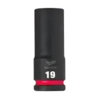 Milwaukee Nasadki udarowe SHOCKWAVE™ IMPACT DUTY 19 mm nasadka udarowa głęboka 1/2" - 1 szt. 4932480337