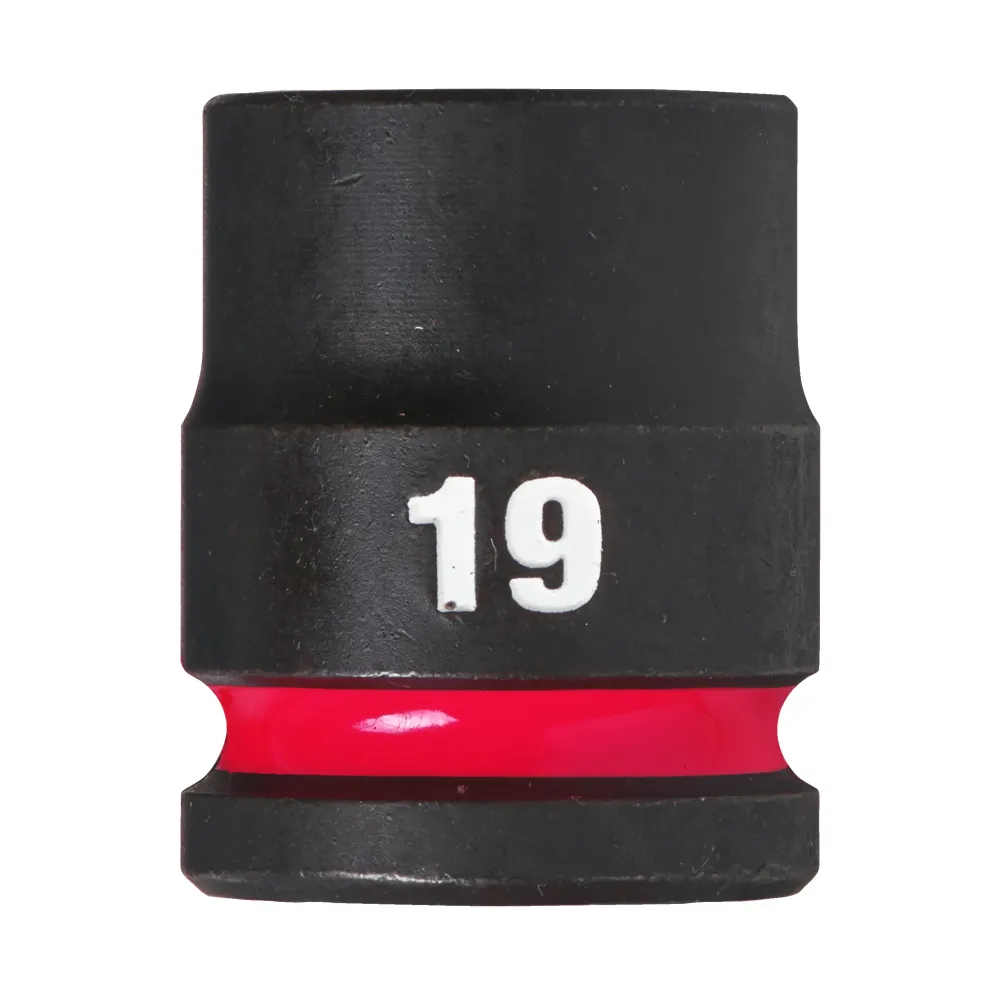 Milwaukee Nasadki udarowe SHOCKWAVE™ IMPACT DUTY 19 mm nasadka udarowa 1/2" STD - 1 szt. 4932480313