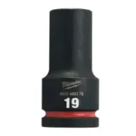 Milwaukee Nasadki udarowe SHOCKWAVE™ IMPACT DUTY 19 mm nasadka udarowa głęboka 3/4" - 1 szt. 4932480379