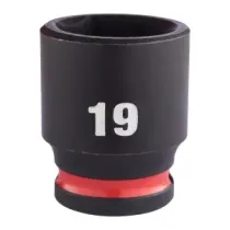 Milwaukee Nasadki udarowe SHOCKWAVE™ IMPACT DUTY 19 mm nasadka udarowa 3/8" STD - 1 szt. 4932480276