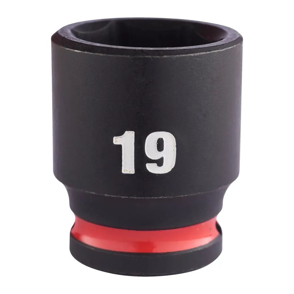Milwaukee Nasadki udarowe SHOCKWAVE™ IMPACT DUTY 19 mm nasadka udarowa 3/8" STD - 1 szt. 4932480276