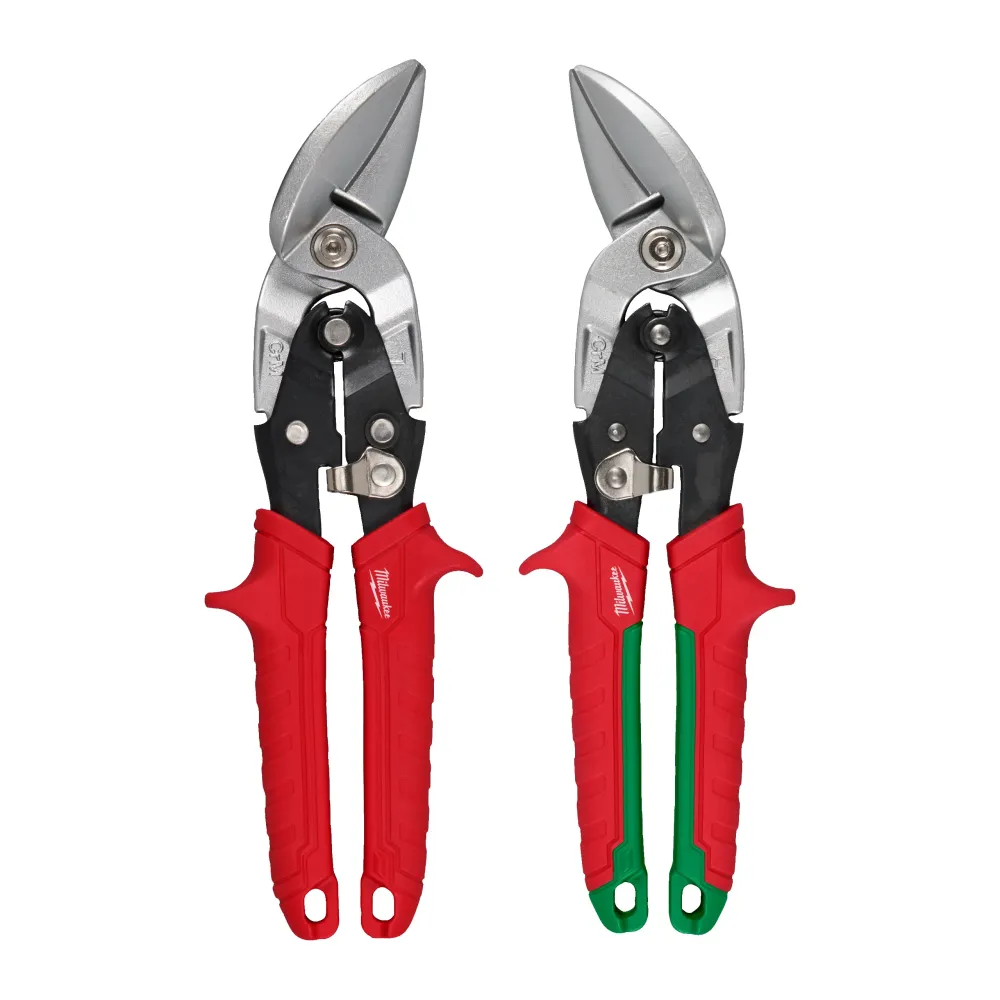 Milwaukee Zestaw 2 nożyc do cięcia Offset Aviation Snip Set Zestaw 2 nożyc do cięcia Offset Aviation Snip Set 4932499017