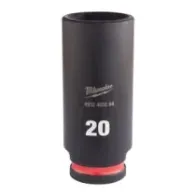 Milwaukee Nasadki udarowe SHOCKWAVE™ IMPACT DUTY 20 mm nasadka udarowa głęboka 3/8" - 1 szt. 4932480294