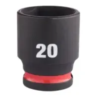 Milwaukee Nasadki udarowe SHOCKWAVE™ IMPACT DUTY 20 mm nasadka udarowa 3/8" STD - 1 szt. 4932480277