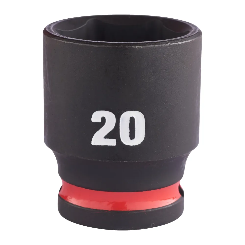 Milwaukee Nasadki udarowe SHOCKWAVE™ IMPACT DUTY 20 mm nasadka udarowa 3/8" STD - 1 szt. 4932480277