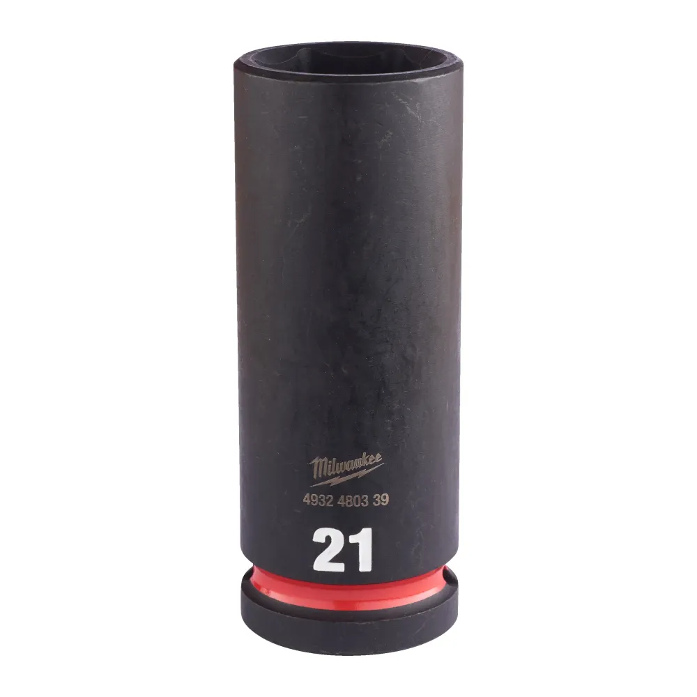 Milwaukee Nasadki udarowe SHOCKWAVE™ IMPACT DUTY 21 mm nasadka udarowa głęboka 1/2" - 1 szt. 4932480339